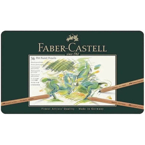Faber Castell Pitt Pastel Pencils 36 Color ColorWaves