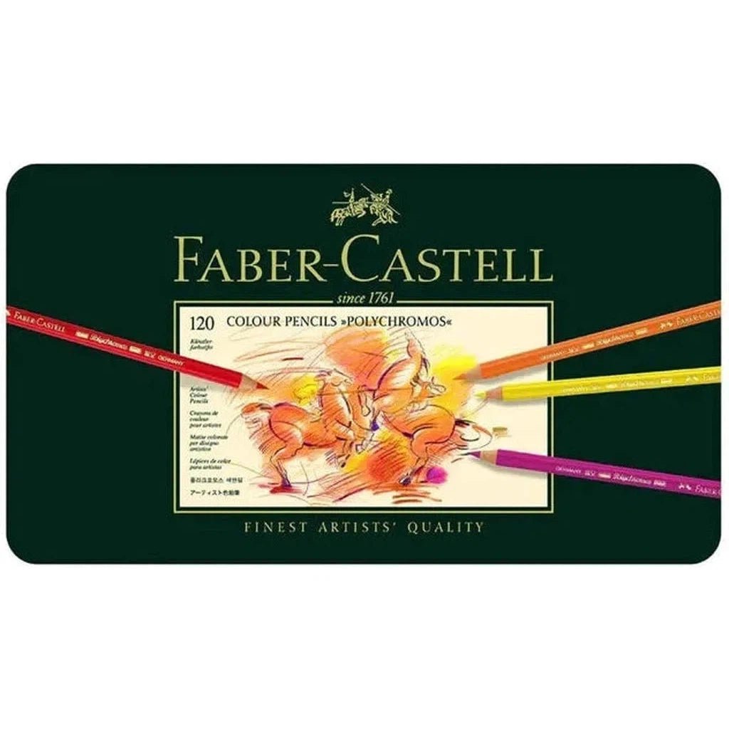 Faber Castell Polychromos Colored Pencil Sets Set Of 120 ColorWaves