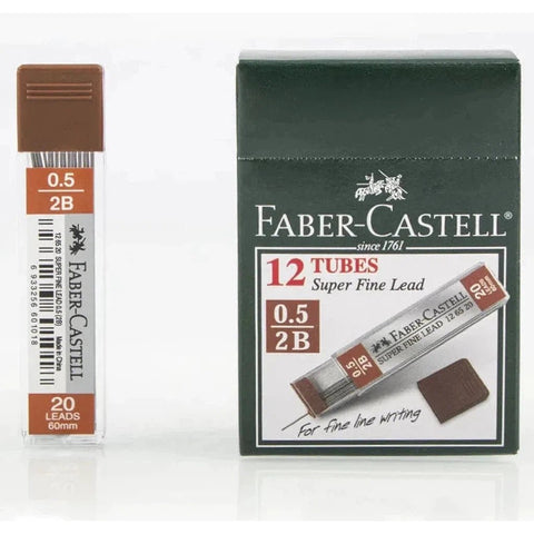 Faber Castell Super Fine Leads 0.5Mm Hb [126525] ColorWaves
