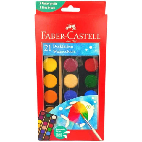 Faber Castell Water Color 21 Colors ColorWaves