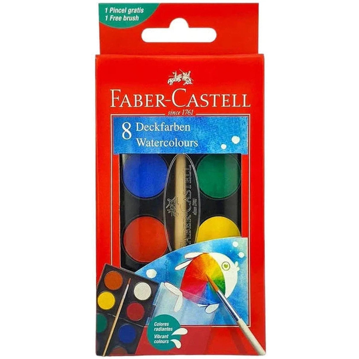 Faber Castell Water Color 8 Colors ColorWaves