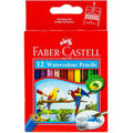 Faber Castell-Water Color Pencil 12 Colors (Half Size) ColorWaves