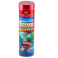 Faber Castell-Water Color Pencil Round Tin 36 Colors ColorWaves