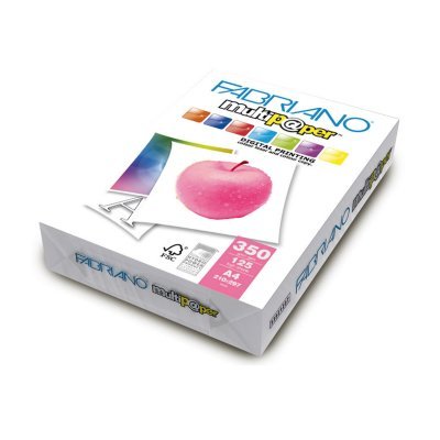 Fabriano Multi Purpose Uncoated A4 Size Paper 350 gsm/125 pages ColorWaves