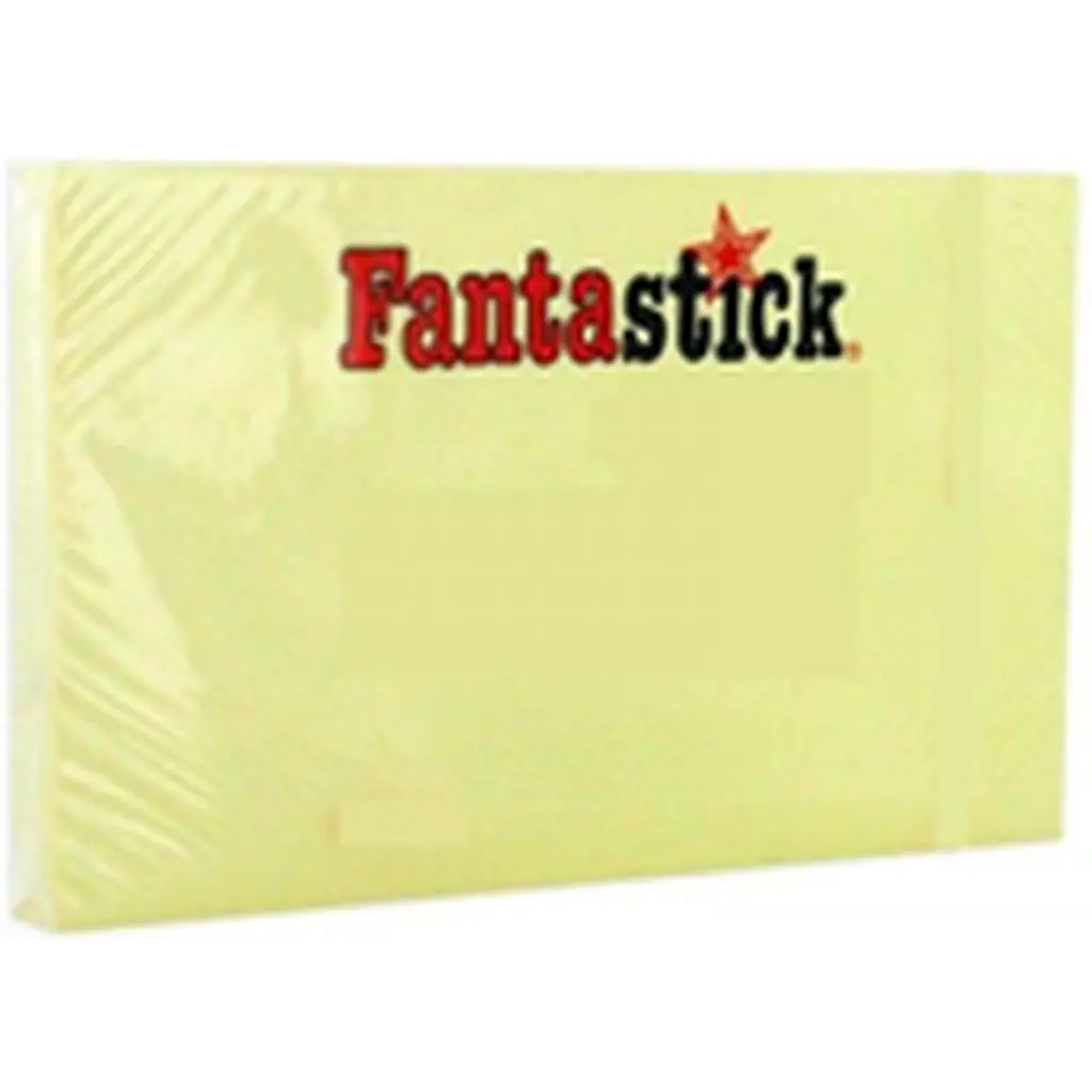 Fantastick Sticky Notes 3X4 Yellow Set Of 12 ColorWaves