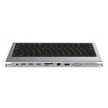 Feeltek 11-in-1 USB-C Keyboard Hub - Grey ColorWaves