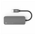 Feeltek 4-in-1 Portable USB Type C Hub - Grey ColorWaves