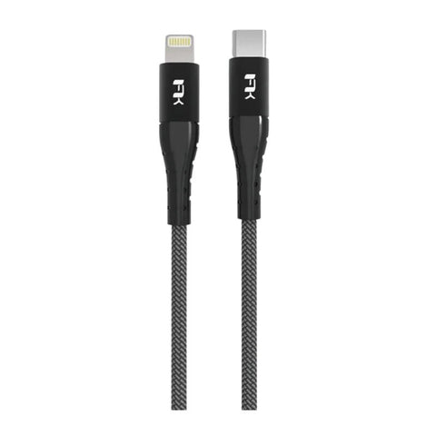 Feeltek Air Lightning to USB-C Cable 180cm - Black ColorWaves