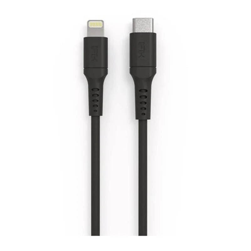 Feeltek USB-C to Lightning Cable 180cm - Black ColorWaves