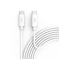 Feeltek USB-C to USB-C Cable 120cm - White ColorWaves