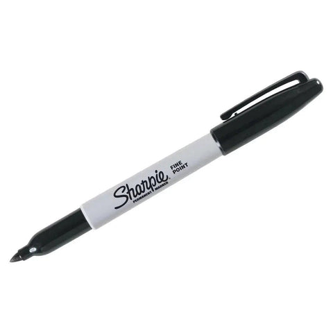 Fine Point Black Sharpie Permanent Marker ColorWaves