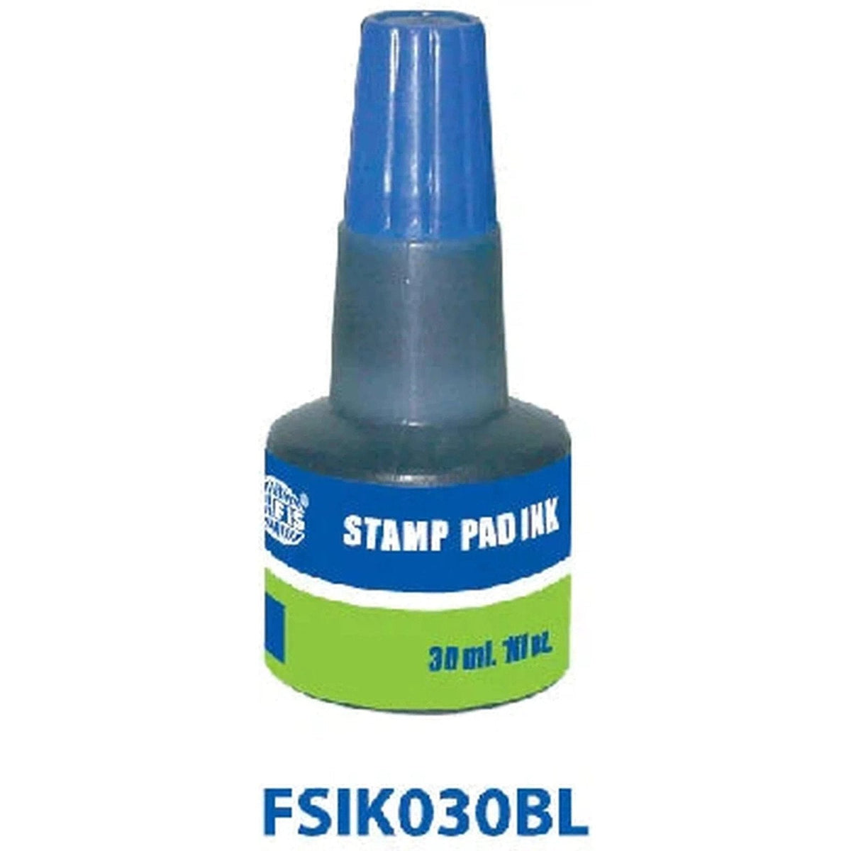 Fis (Fsik030Bl) Blue Stamp Pad Ink Without Oil - 30Ml ColorWaves