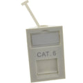 Floor Box Keystone Cat6 Low Profile Network 6C Module 38 X 25Mm Kuwes Kuwes