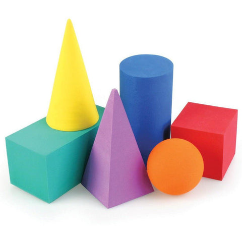 Foam Geometric Solids ColorWaves