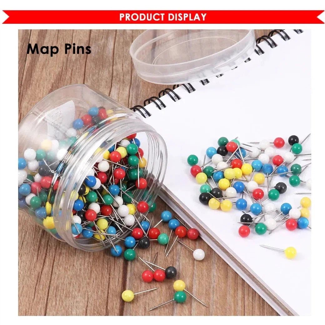 Map Pins ColorWaves