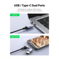 Jasoz G158 Video Capture Card USB-A/USB-C to HDMI Dual Port FHD Video Grabber Adapter Jasoz