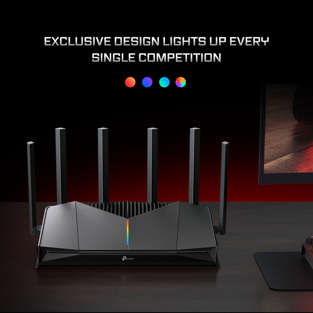 TP-Link GE400 BE6500 Dual-Band WiFi 7 Gaming Router, 2.5G TP-Link