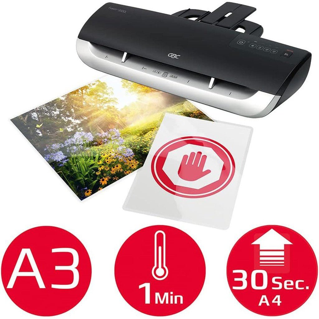 Gbc Fusion 3000L Black A3 Laminator (4400749) ColorWaves