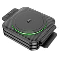 HOCO CQ4 Unique Folding 3 in 1 Magnetic Wireless Charger - Black Hoco