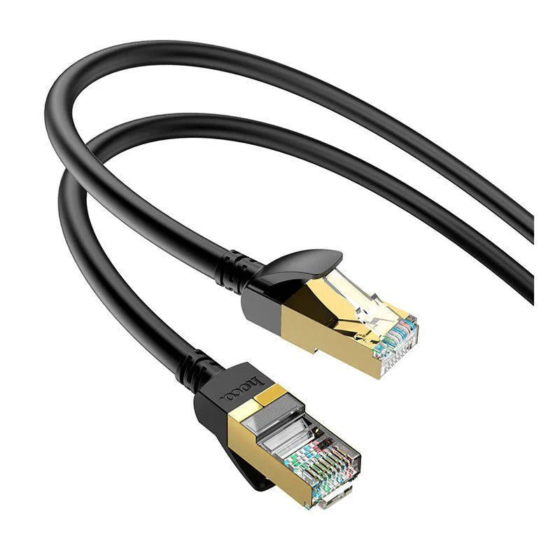 HOCO Gigabit Ethernet Cable - CAT6 / 5 Meters / Black Hoco