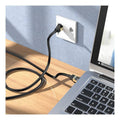 HOCO Gigabit Ethernet Cable - CAT6 / 5 Meters / Black Hoco