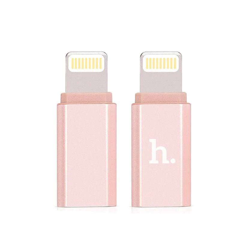 HOCO Micro USB to Lightning Adapter - Rose Gold Hoco
