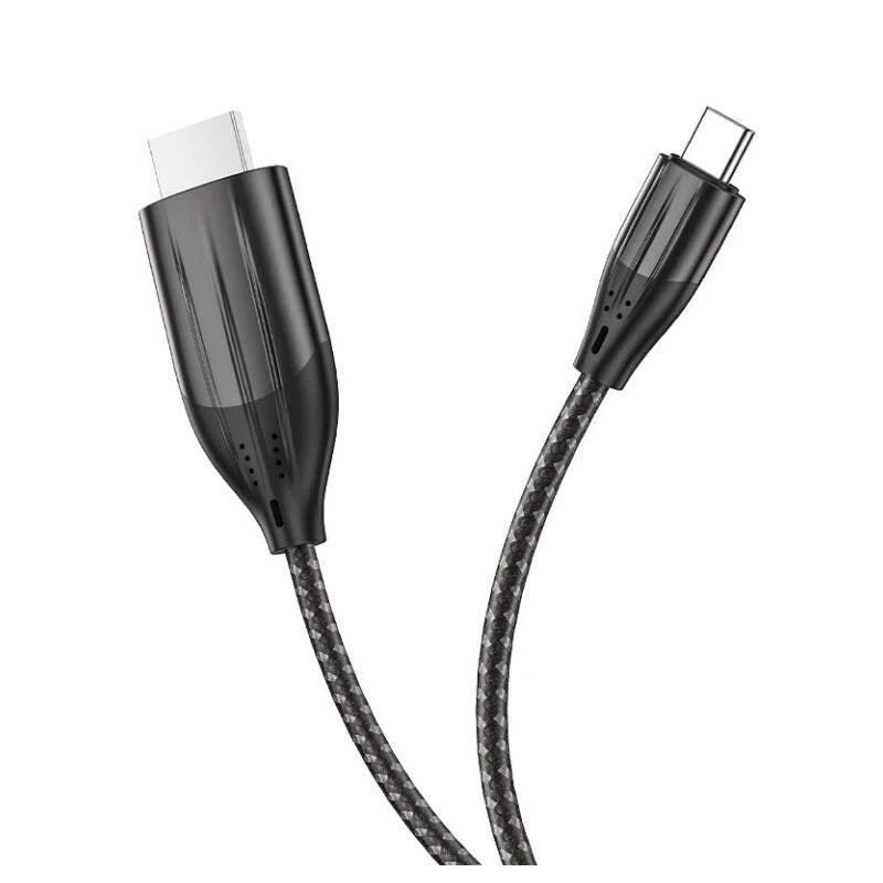 HOCO UA16 USB-C To HDMI Cable - USB-C / HDMI / 2 Meters / Black Hoco
