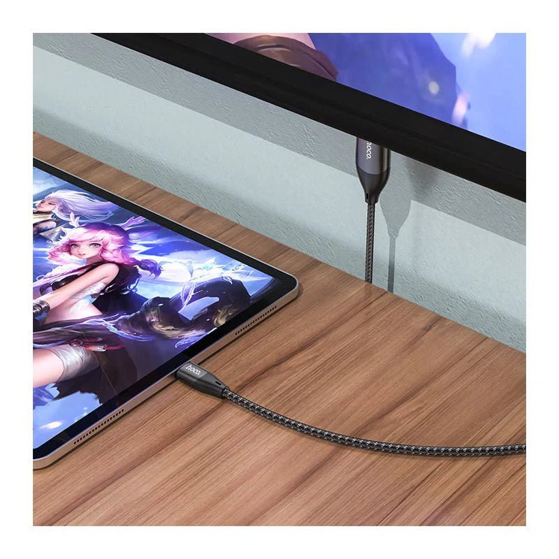 HOCO UA16 USB-C To HDMI Cable - USB-C / HDMI / 2 Meters / Black Hoco