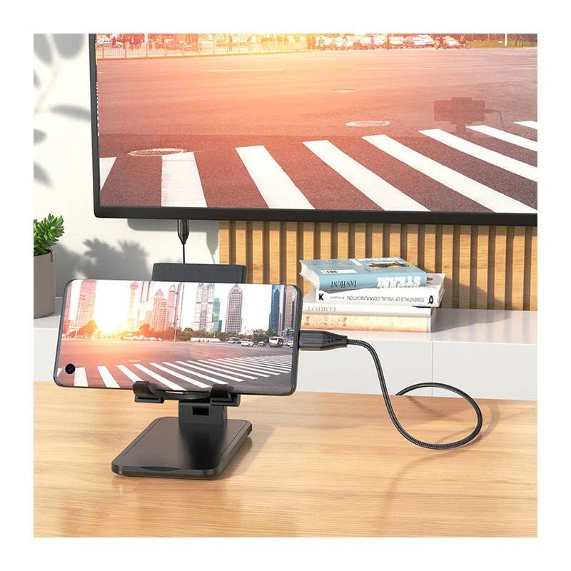 HOCO UA16 USB-C To HDMI Cable - USB-C / HDMI / 2 Meters / Black Hoco