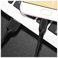 HOCO X20 Flash Charging Data Sync Cable - Micro USB / 2 Meters / Black Hoco