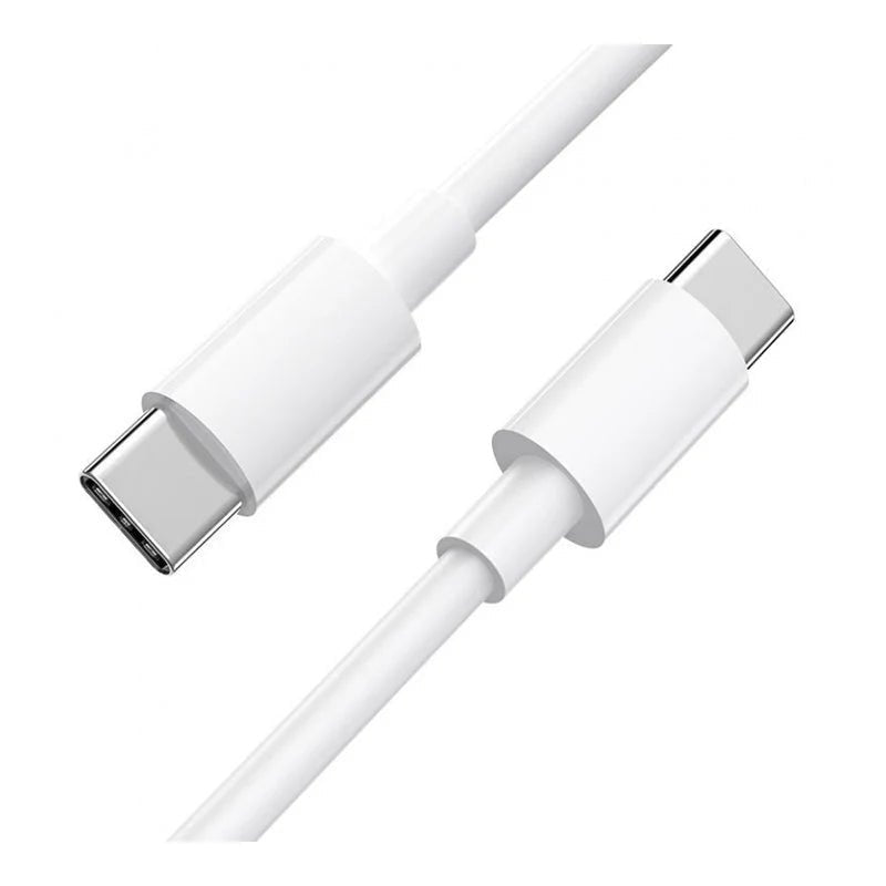 HOCO X51 High-Power Charging Data Sync Cable - USB-C To USB-C / 1 Meter / White Hoco