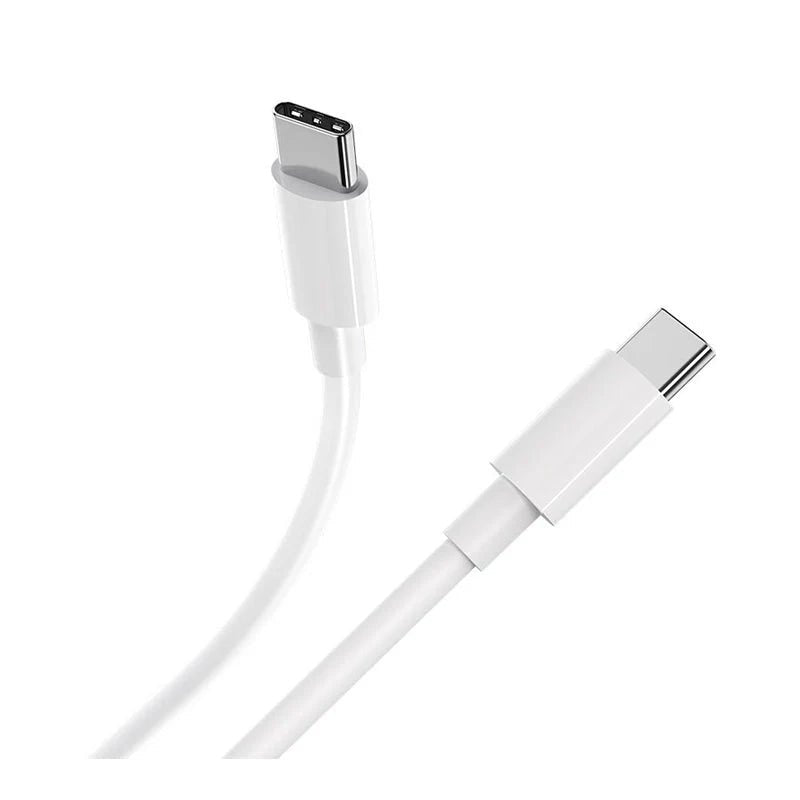 HOCO X51 High-Power Charging Data Sync Cable - USB-C To USB-C / 1 Meter / White Hoco