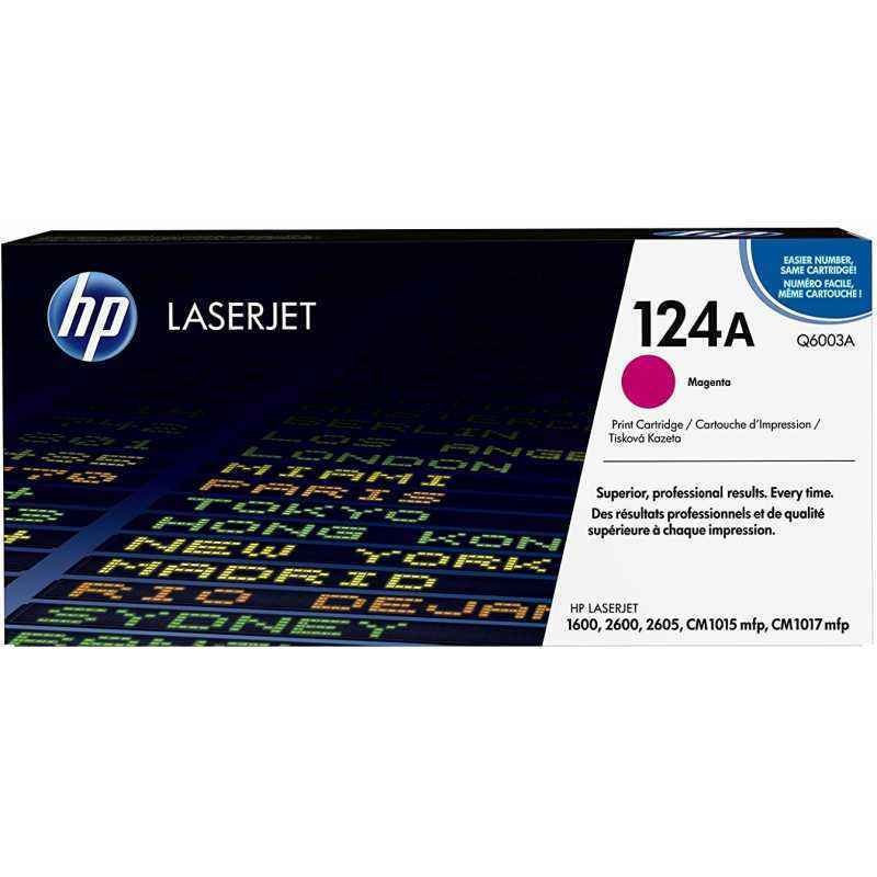 HP 124A Magenta LaserJet Toner (Q6003A) HP