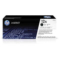 Hp 12A Black Original Laserjet Toner Cartridge Q2612A HP