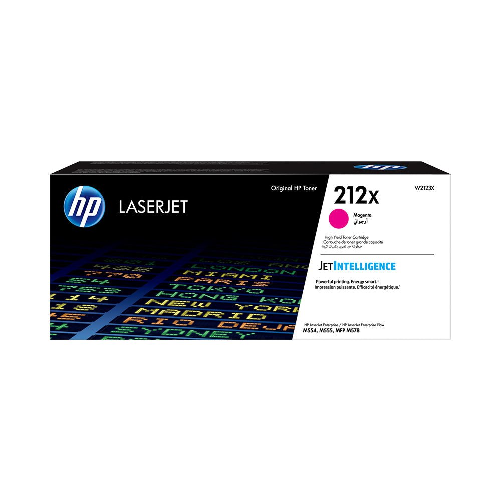 HP 212X High Yield Magenta Original LaserJet Toner Cartridge HP