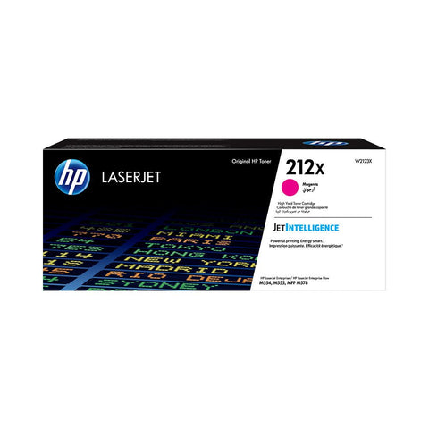 HP 212X High Yield Magenta Original LaserJet Toner Cartridge HP