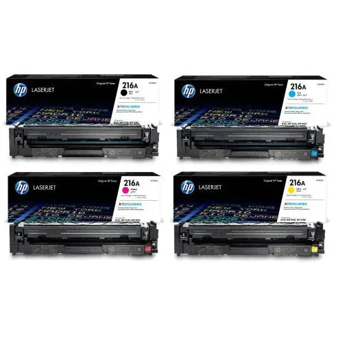 HP 216A LaserJet Toner Cartridge Full Set Combo HP