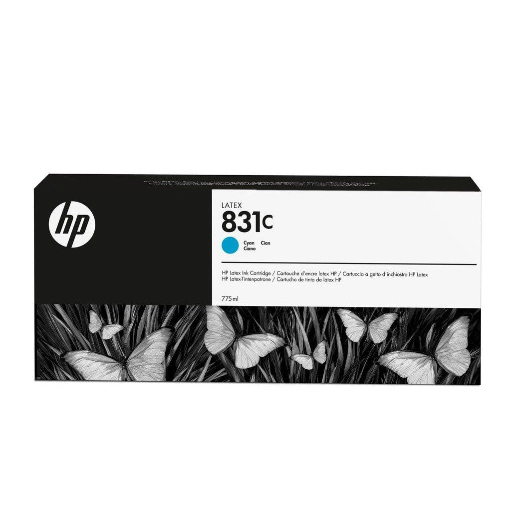 HP 831C 775-ml Light Cyan Latex Ink Cartridge HP