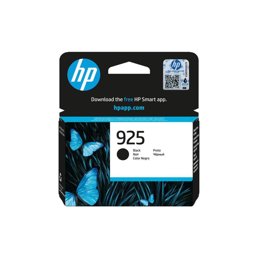 HP 925 Black Original Ink Cartridge (4K0V9PE) HP
