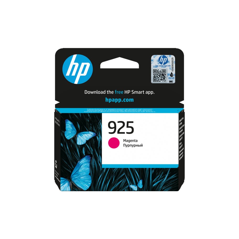 HP 925 Magenta Original Ink Cartridge (4K0V7PE) HP
