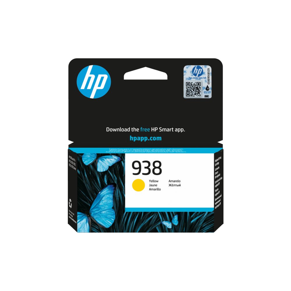 HP 938 Yellow Original Ink Cartridge (4S6X7PE) HP