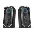 HP DHE-6001 Wired Multimedia Speaker RGB Gaming Mini Stereo Surround Sound Backlight HP