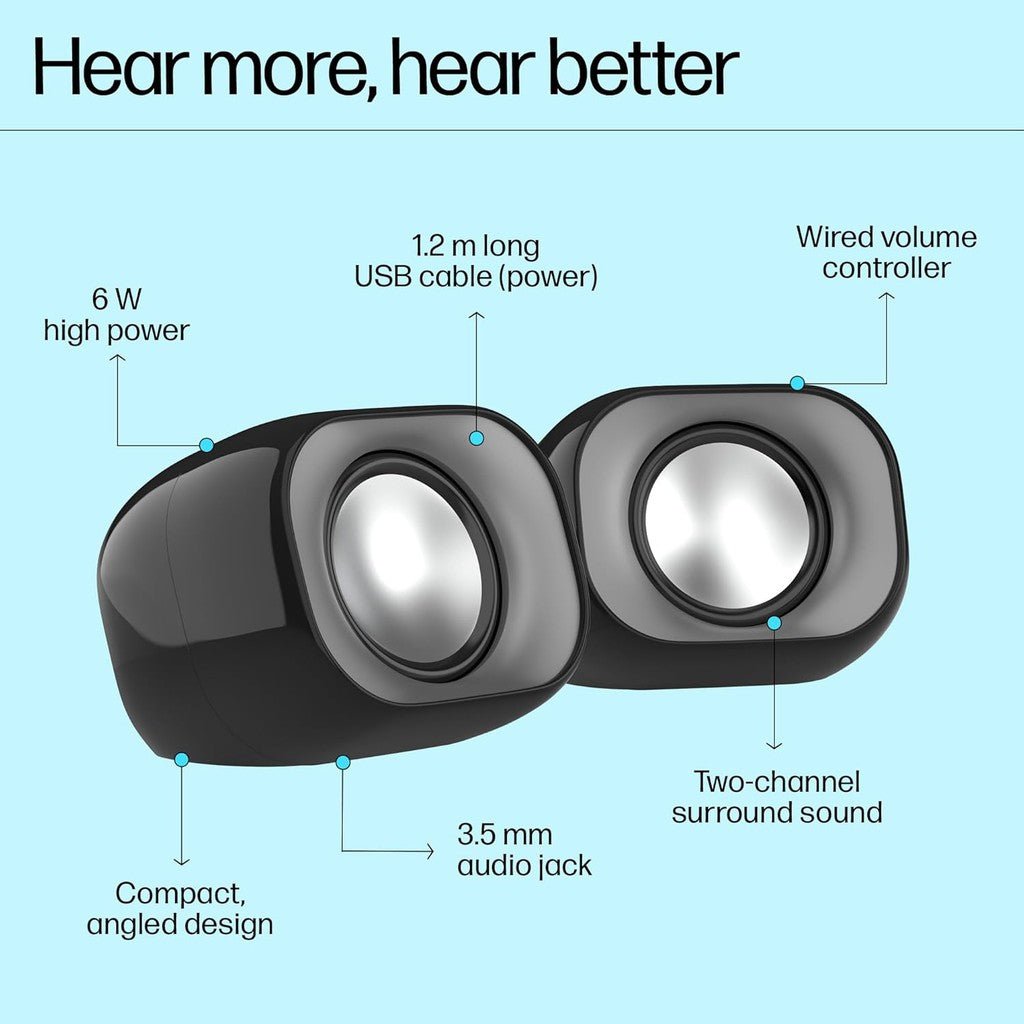 HP DHS 2111 Wired Speaker HP