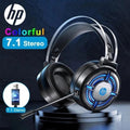 HP H120G RGB Backlit Effect, Wired Gaming Headset For PC and Laptop HP