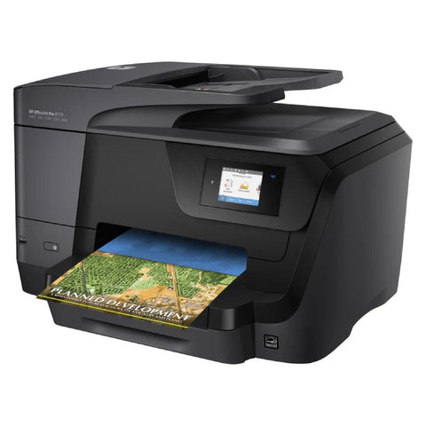 HP Officejet Pro 8710 - 22ppm / 4800dpi / A4 / USB / Wi-Fi / LAN / Inkjet - Printer HP