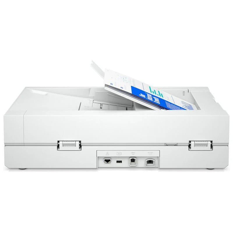 HP ScanJet Pro N4600 fnw1 - 40ppm / 1200dpi / A4 / LAN / Wi-Fi / USB / Flatbed ADF Scanner HP