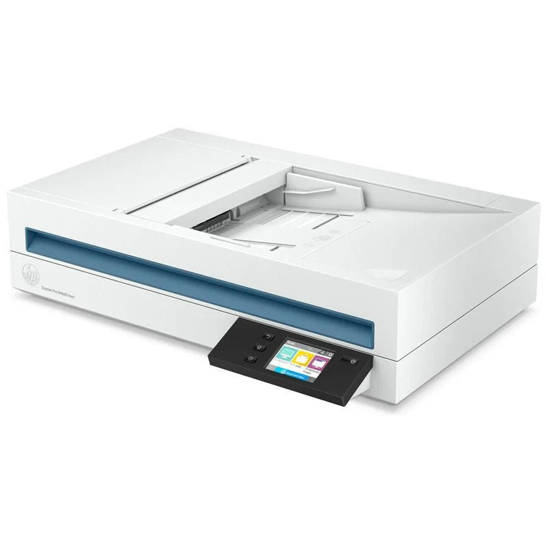 HP ScanJet Pro N4600 fnw1 - 40ppm / 1200dpi / A4 / LAN / Wi-Fi / USB / Flatbed ADF Scanner HP