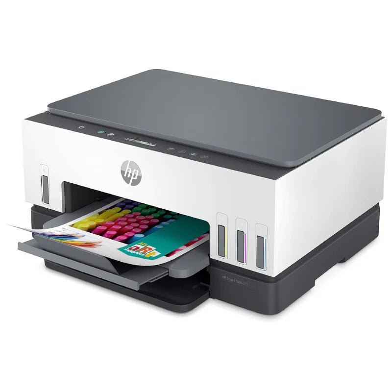 HP Smart Tank 670 AIO - 12ppm / 4800dpi / A4 / USB / Wi-Fi / Color Inkjet - Printer HP
