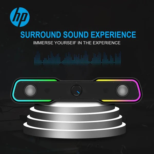HP Speaker Soundbar DHE-6002 RGB LED Touch HP