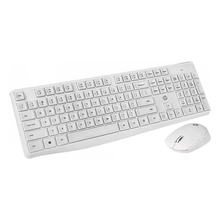 HP CS10 Wireless Keyboard and Mouse - White HP